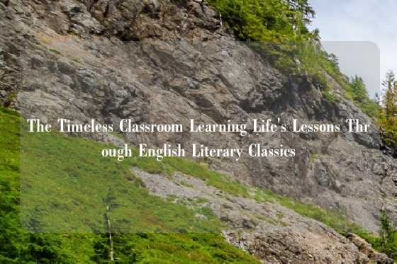 The Timeless Classroom Learning Life's Lessons Through English Literary Classics