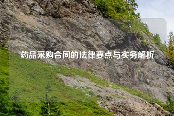 药品采购合同的法律要点与实务解析